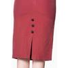 Dancing Days - Purple Haze Rok - Bordeaux rood/Wit Product image